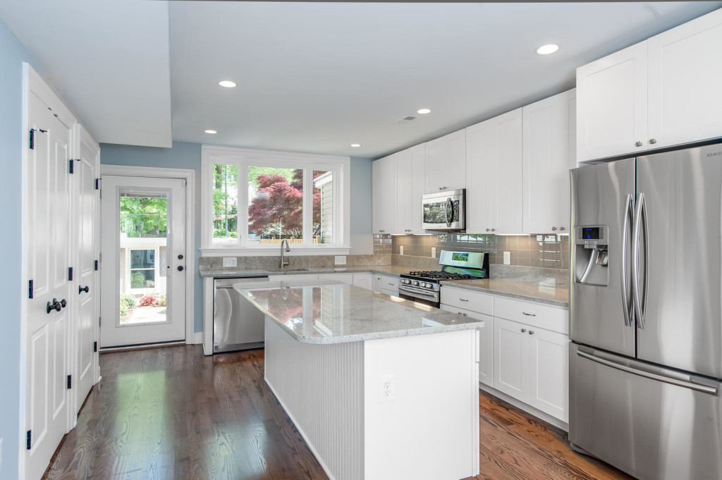 Glass Subway Tile Kitchen Backsplash