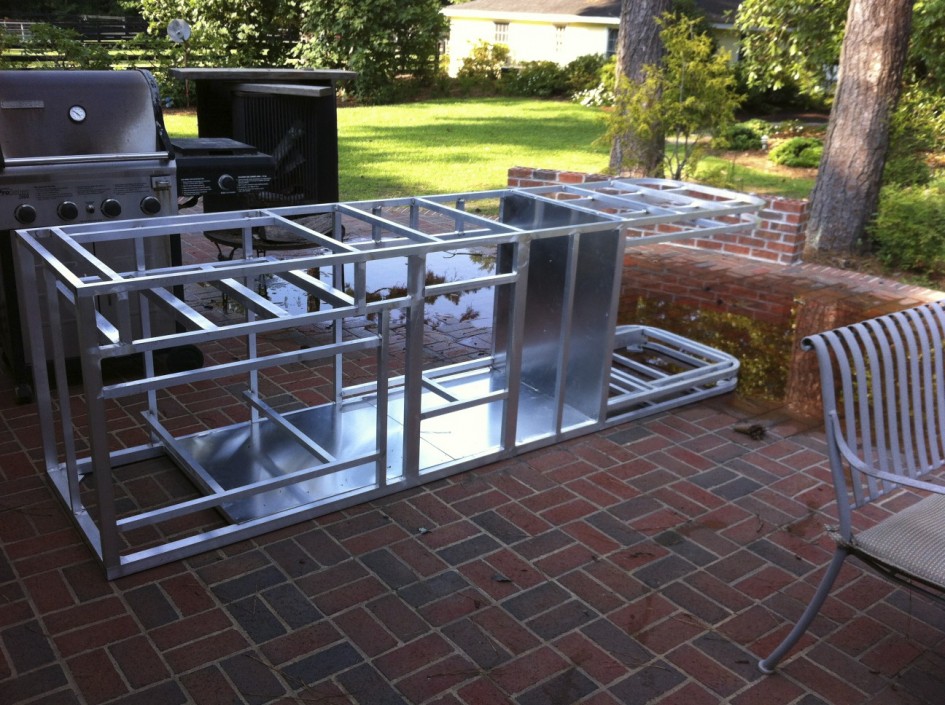 Modular Outdoor Kitchen Frames