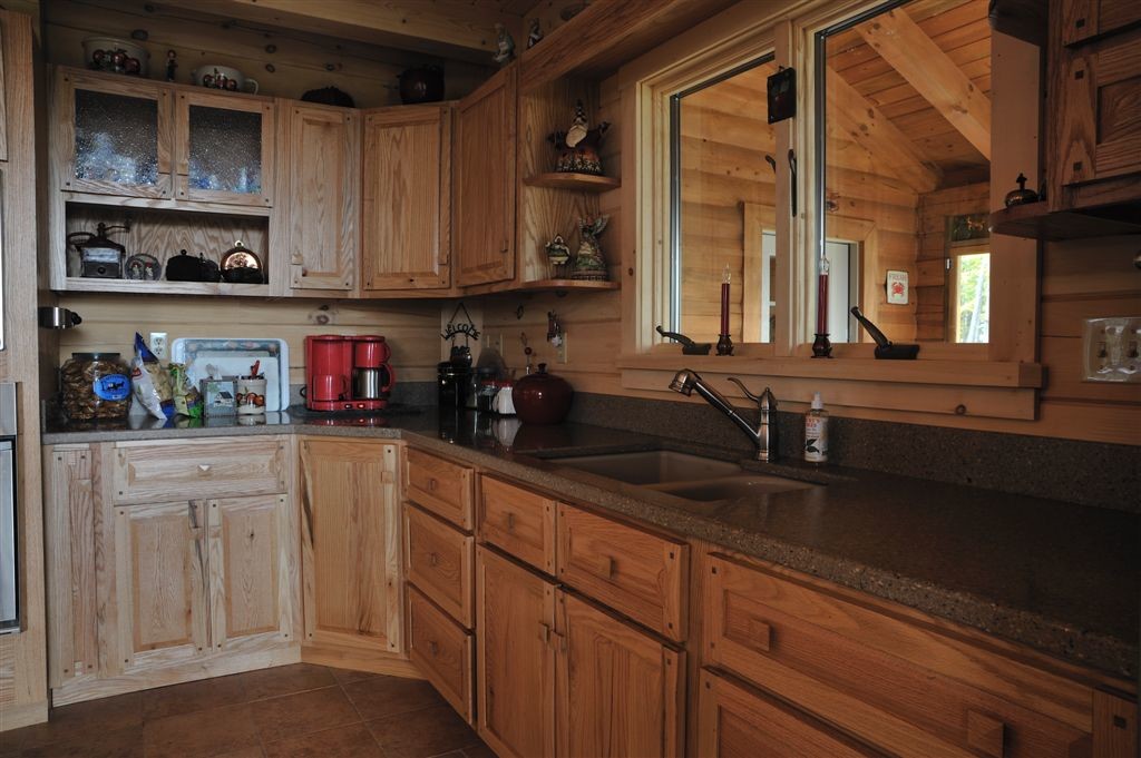 Unfinished Oak Kitchen Cabinets