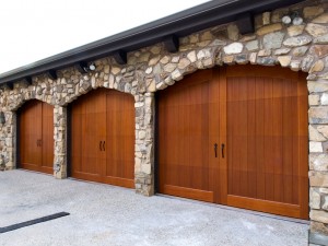 The Elegant Look of Wood Garage Doors
