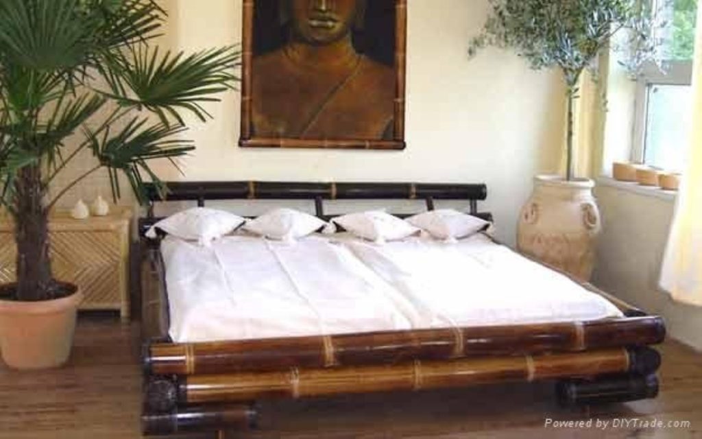 Beauty Bamboo Bedroom Furniture Oriental
