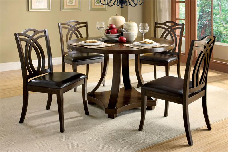 Round Dining Table Set For 4