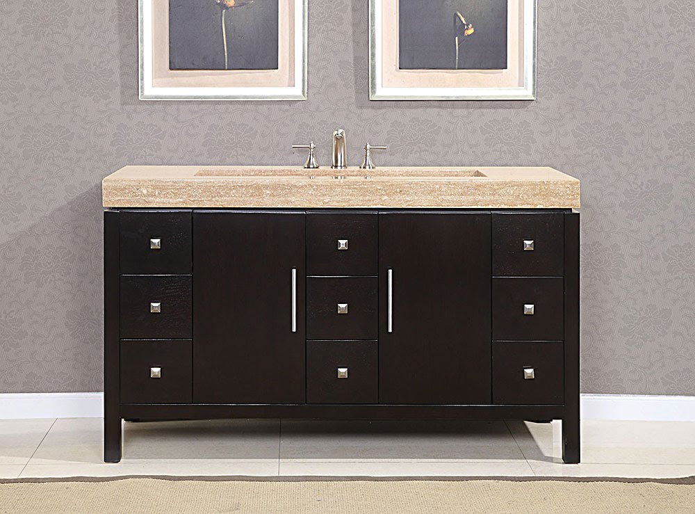 60 Inch Double Bathroom Vanity Sink