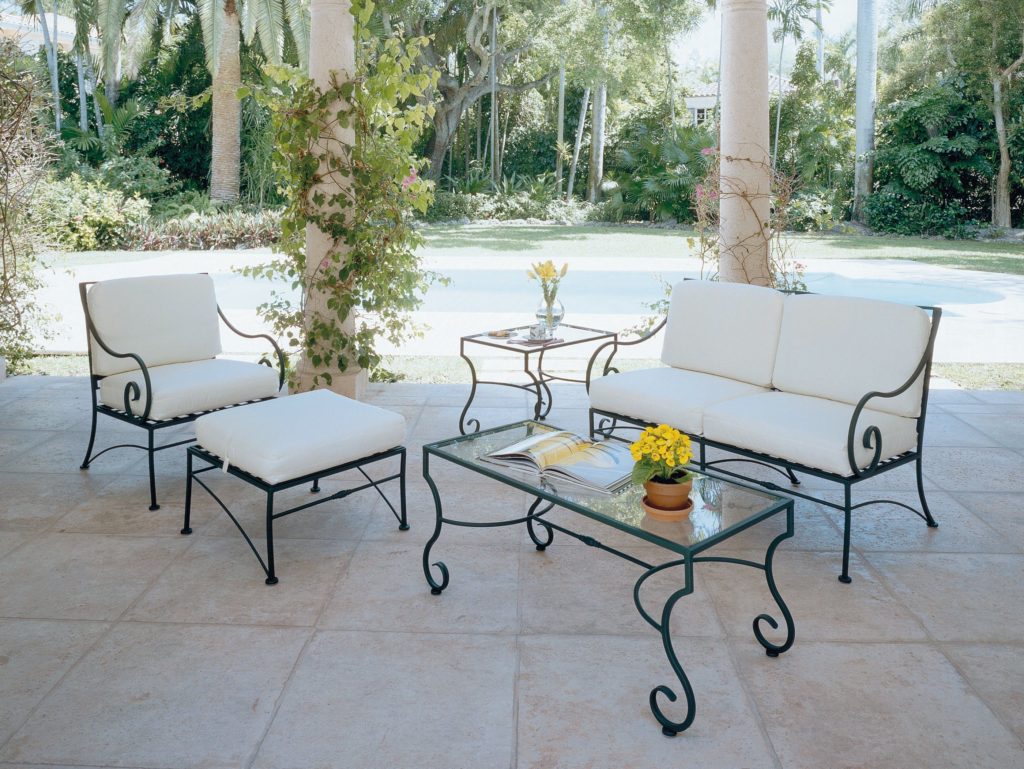 Luxurious Iron Patio Furniture Iron Patio Table
