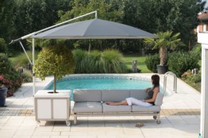 Offset Sun Umbrella