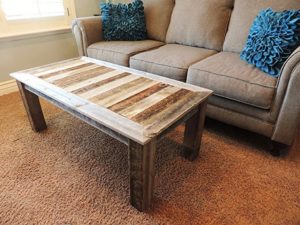 25 DIY Rustic Coffee Tables for Minimalist Living Room