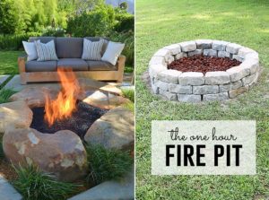 How to Build a Fire Pit, Easy DIY Inexpensive Firepit for Backyard
