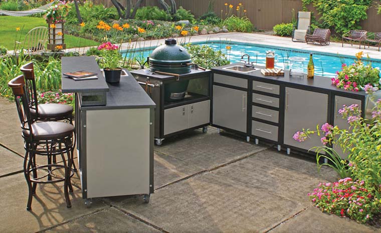 Modular Outdoor Kitchen Islands