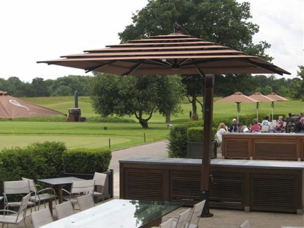 Offset Patio Umbrella Alumunium