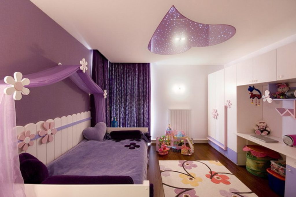 Purple Girls Bedroom Furniture Ideas
